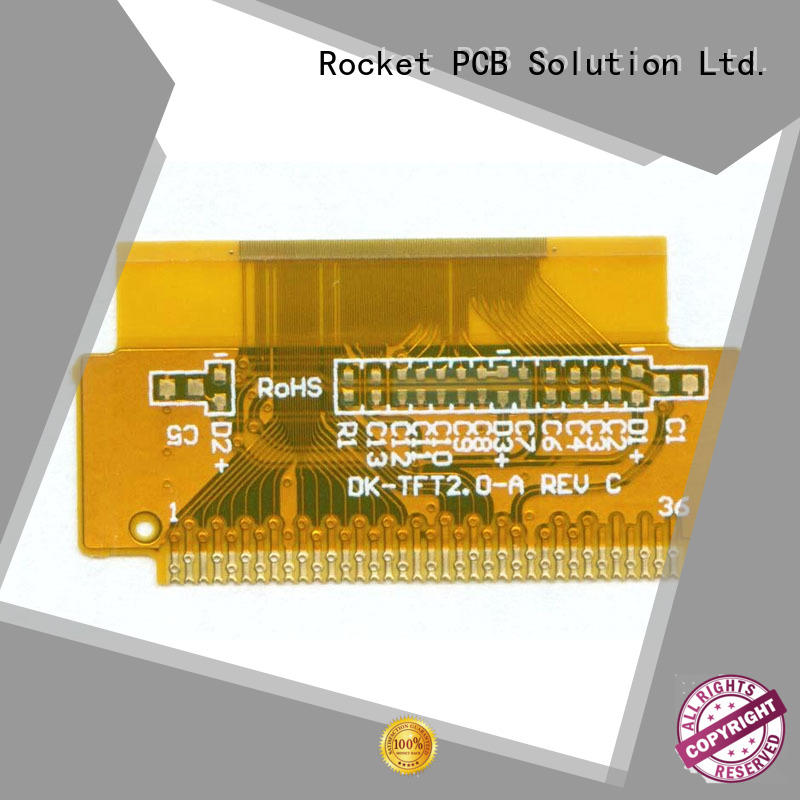 Rocket PCB multilayer flex pcb cover-lay for electronics