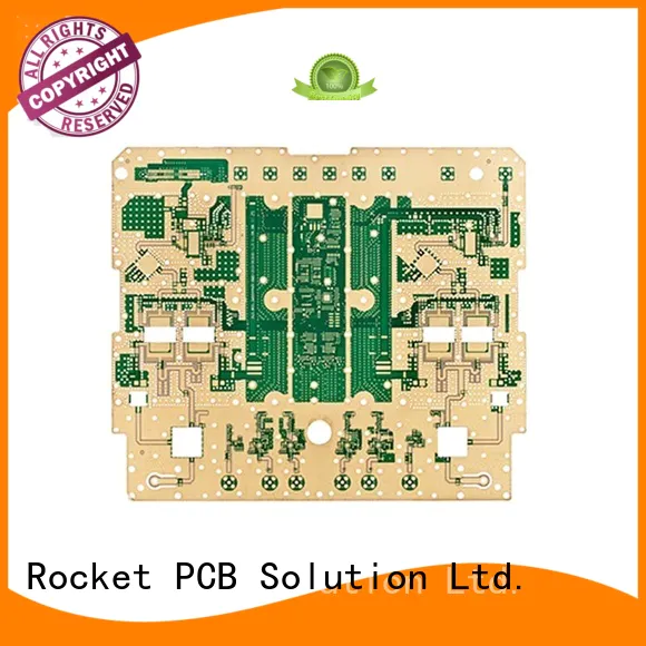 hybrid RF PCB production process instrumentation Rocket PCB