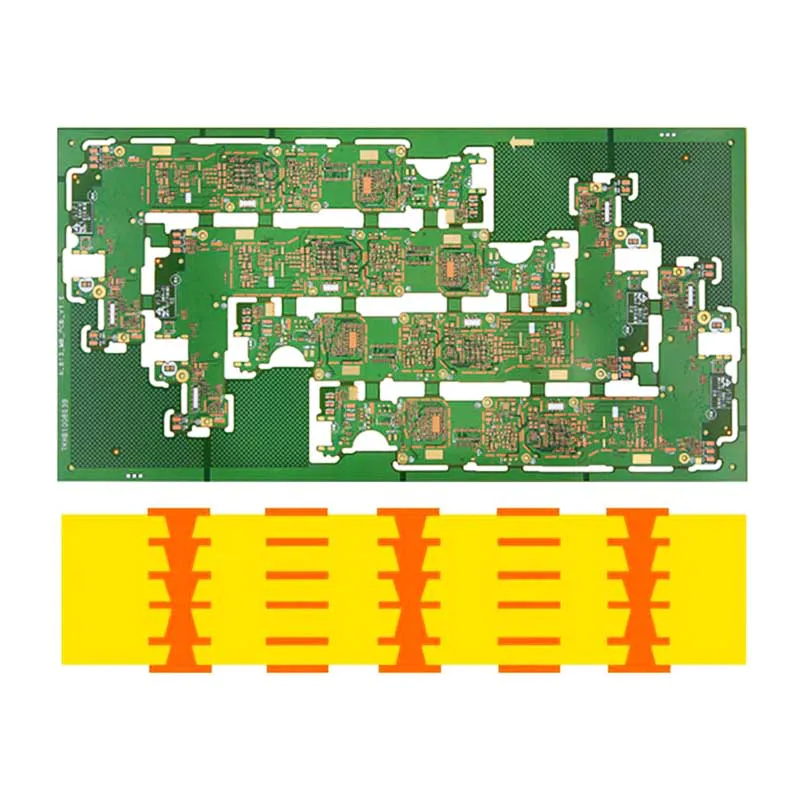 High multilayer anylayer HDI PCB stacked and stagged mircovias