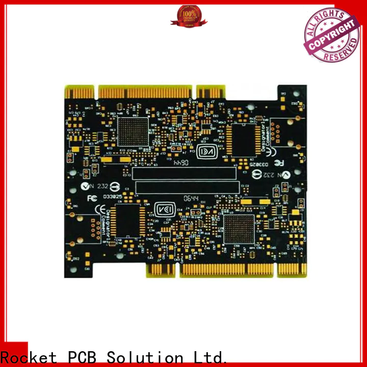 Rocket PCB at discount gold bonding finger pcb connector for wholesale