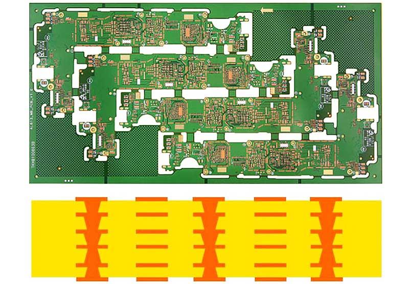 Rocket PCB multi-layer pcb manufacturing process mircovias at discount-1