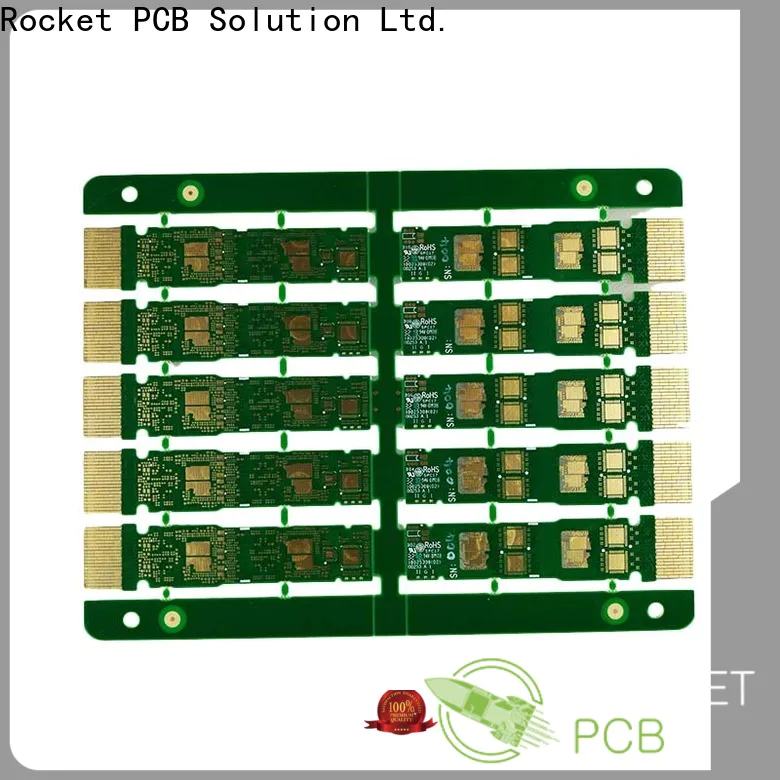 Rocket PCB gold pcb connection fingers for import