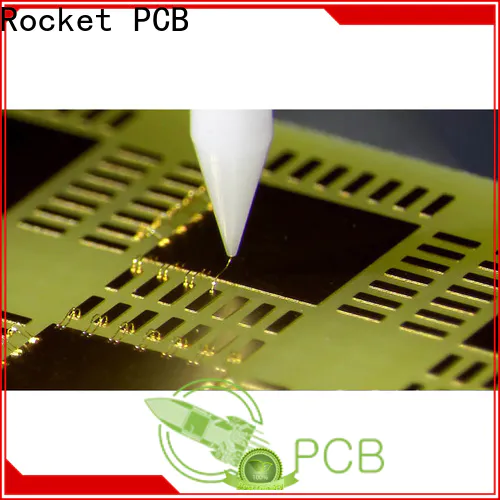 Rocket PCB gold wire bonding services bulk fabrication for digital device