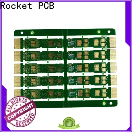 Rocket PCB gold gold finger pcb connector for import