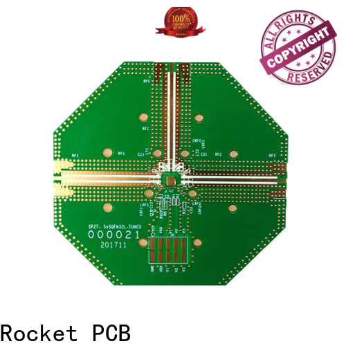 Rocket PCB hybrid rf applications structure for electronics