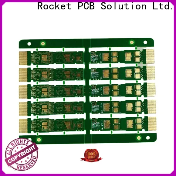 Rocket PCB gold equal length fingers for wholesale