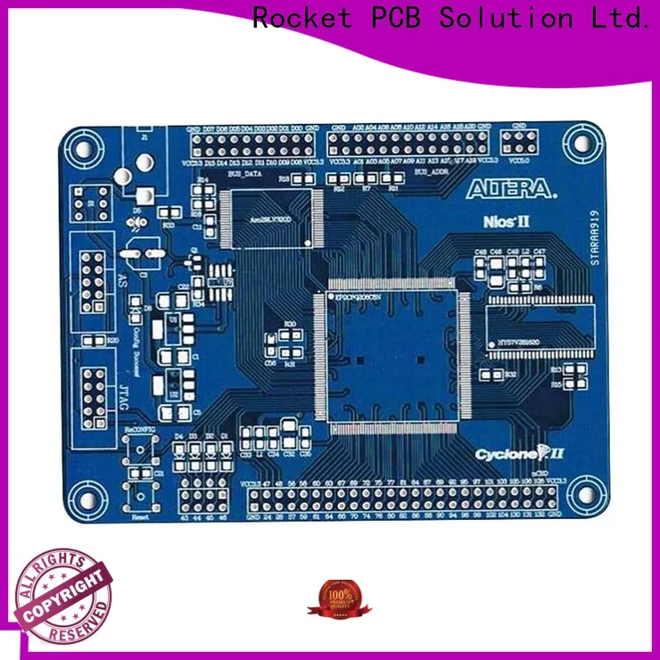 Rocket PCB double sided printed circuit board turn around digital device