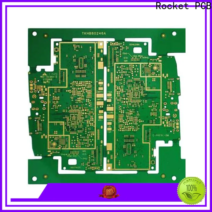 Rocket PCB multistage fr4 circuit board laser hole interior electronics