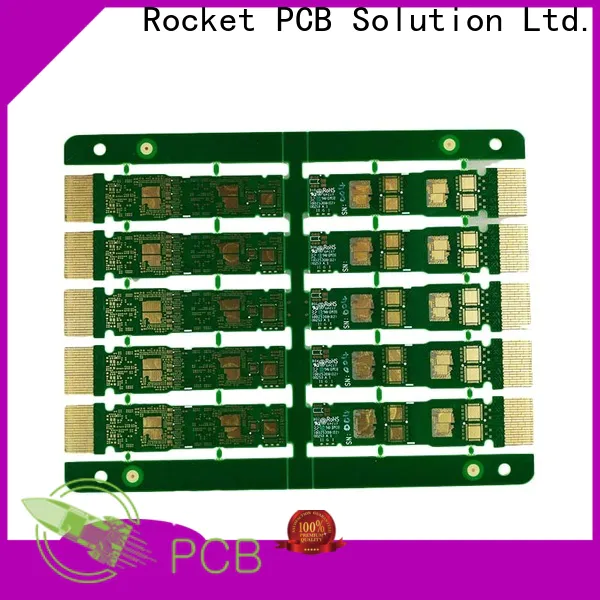 Rocket PCB gold gold column edge for import