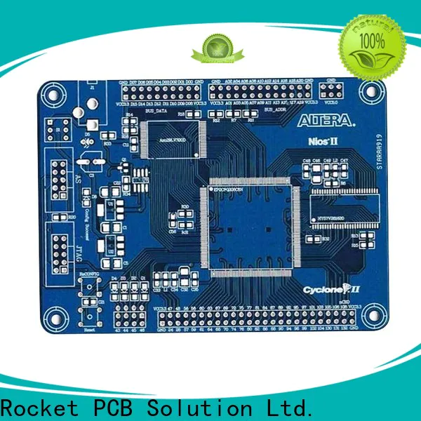 Rocket PCB prototyping double sided printed circuit board digital device