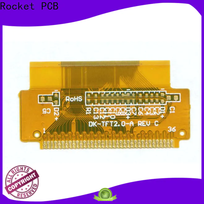 Rocket PCB coverlay pcb board process polyimide for electronics