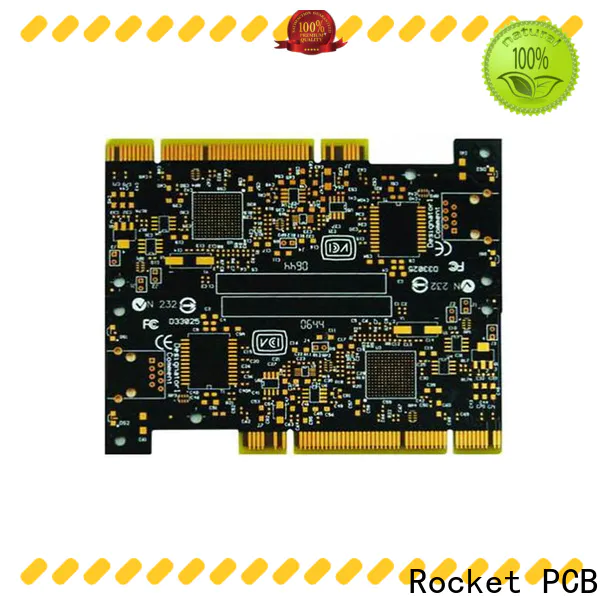 Rocket PCB professional gold column edge for import