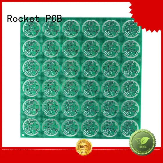 quick double sided printed circuit board turn around consumer security Rocket PCB