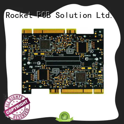 Rocket PCB professional golden finger pcb plating for import