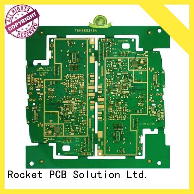 Rocket PCB manufacturing pcb hdi density interior electronics