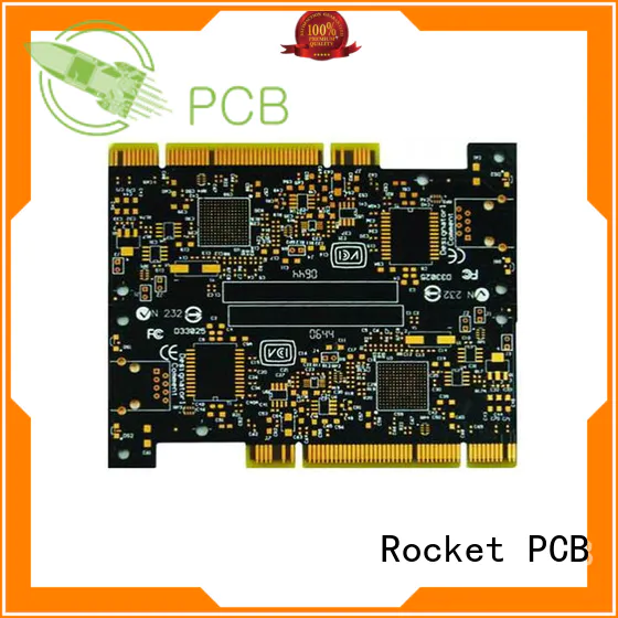 Rocket PCB at discount gold bonding finger pcb edge for import