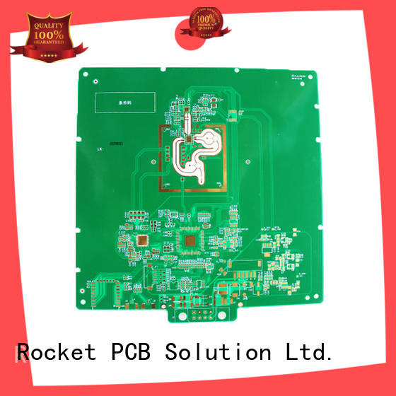 Rocket PCB hybrid printed circuit board testing material for digital product
