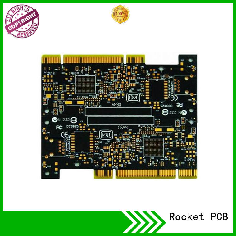 Rocket PCB optional gold column edge for wholesale