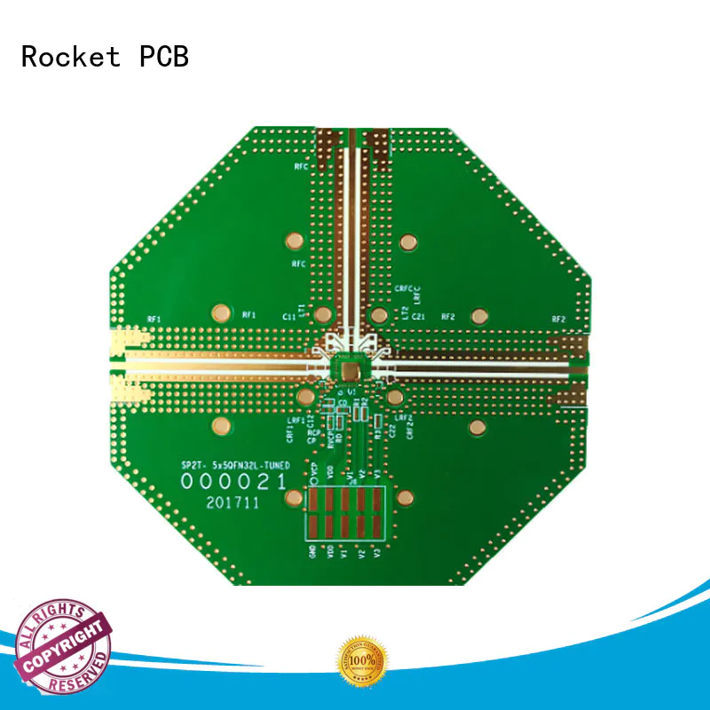 Rocket PCB mixed types of pcb board material for digital product