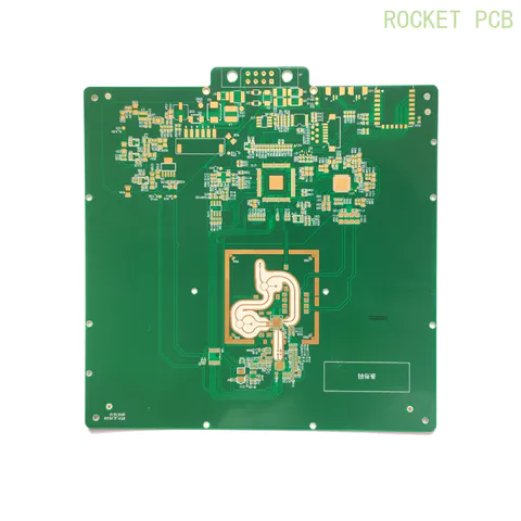 Hybrid PCB production Rogers+FR4 pcb high frequency material PCB