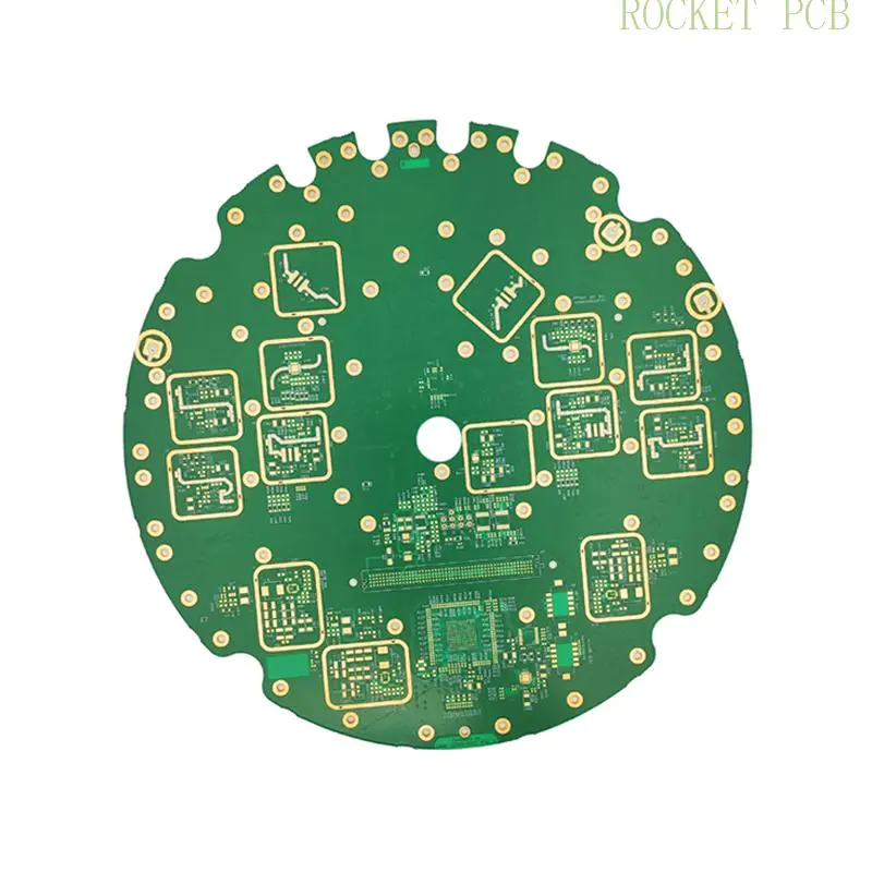 Rocket PCB micro-wave RF PCB production hot-sale instrumentation