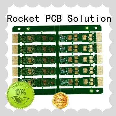 gold plated holes pcb for wholesale Rocket PCB