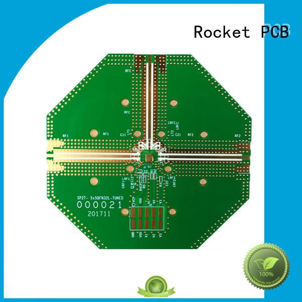 Rocket PCB mixed rf applications production for digital product