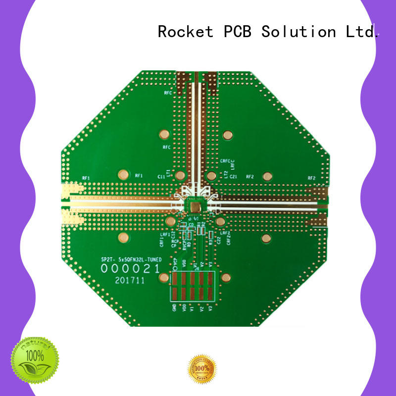 Rocket PCB production rogers pcb structure for electronics