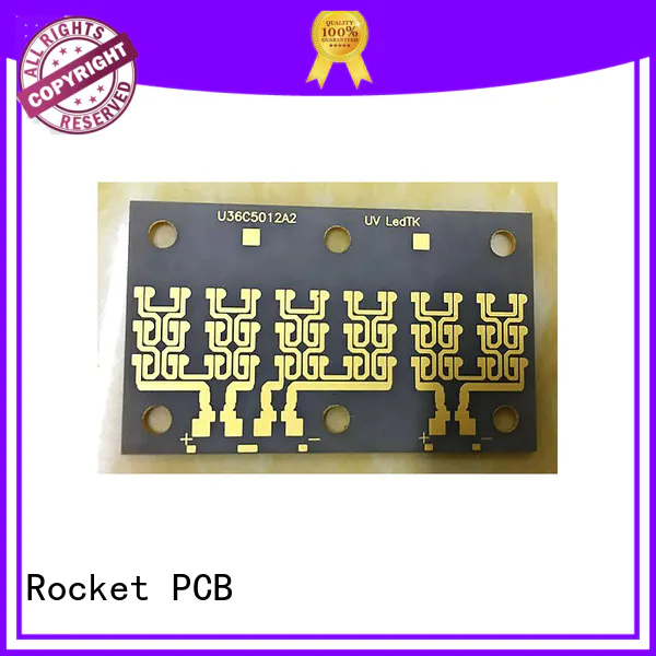 Rocket PCB material ceramic circuit boards base for electronics