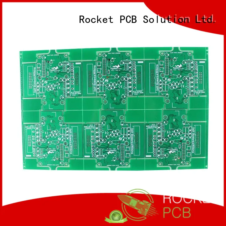 Rocket PCB custom double sided printed circuit board turn around electronics