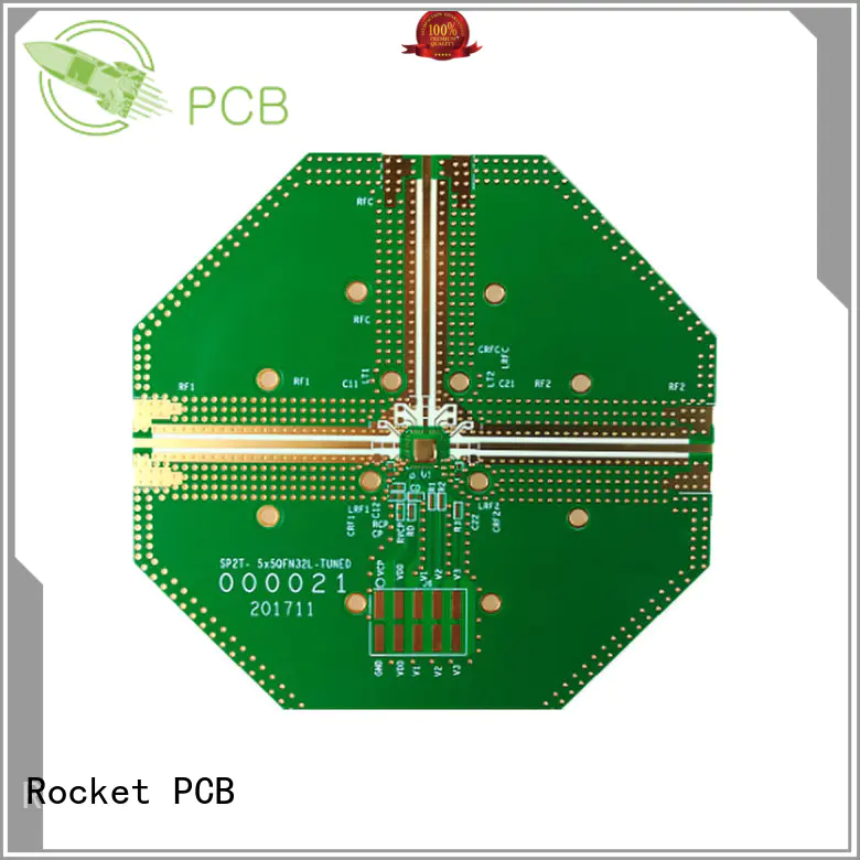 Rocket PCB frequency hybrid pcb rogers for digital product