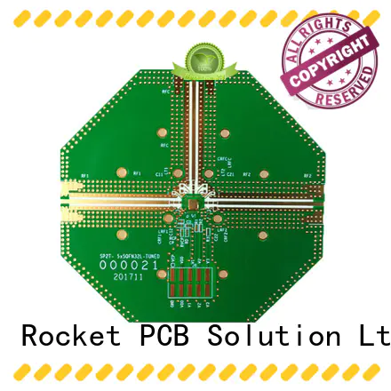 Rocket PCB frequency multilayer board rogers for digital product
