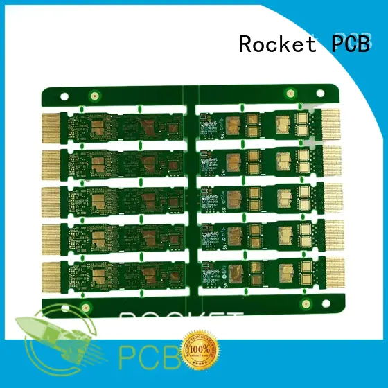 optional gold column plated wholesale Rocket PCB