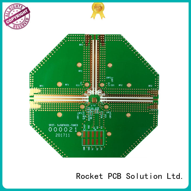 Rocket PCB structure printed circuit board testing rogers for electronics