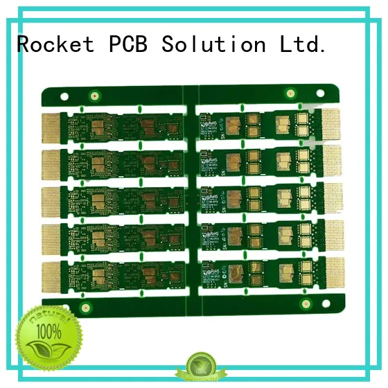 Rocket PCB optional golden finger pcb staged for import