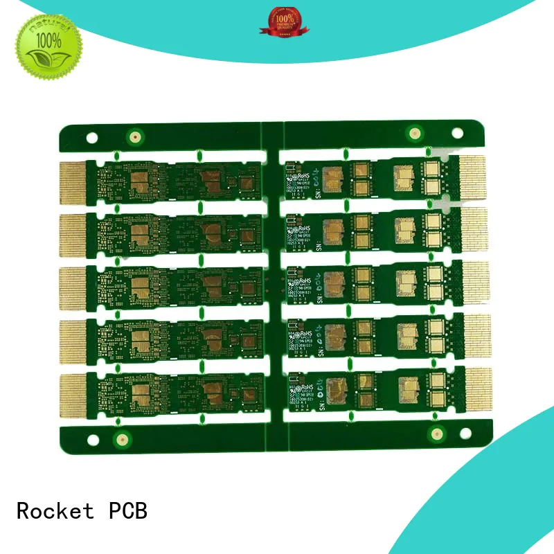 Rocket PCB popular gold bonding finger pcb plating for wholesale