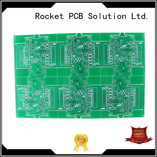 Rocket PCB double sided printed circuit board turn around electronics